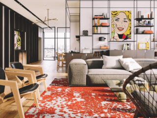 Pop Art Style Penthouse In Tel Aviv