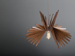 Product Of The Week: Cool Sculptural Wooden Hanging Lights