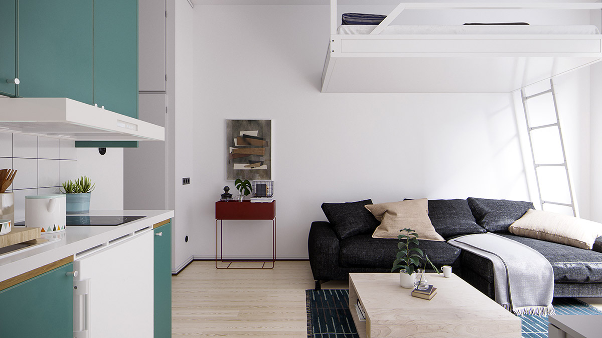 How to Maximize Space in a Tiny Apartment