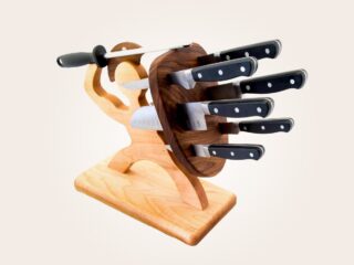 Product Of The Week: The Spartan Knife Set & Holder