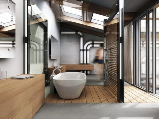 51 Industrial Style Bathrooms Plus Ideas & Accessories You Can Copy From Them