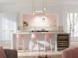 51 Inspirational Pink Kitchens With Tips & Accessories To Help You Design Yours