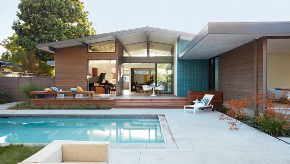 Mid Century Modern Style Home In Silicon Valley