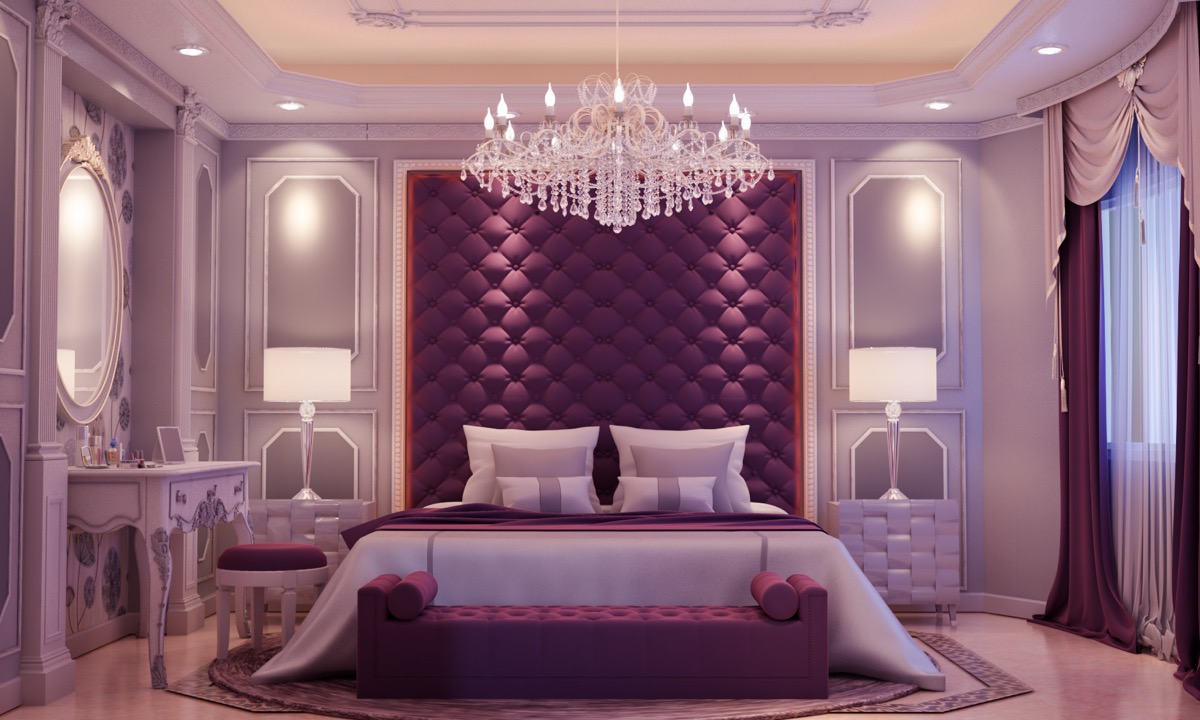 Bedroom Decorating Ideas Purple And Yellow