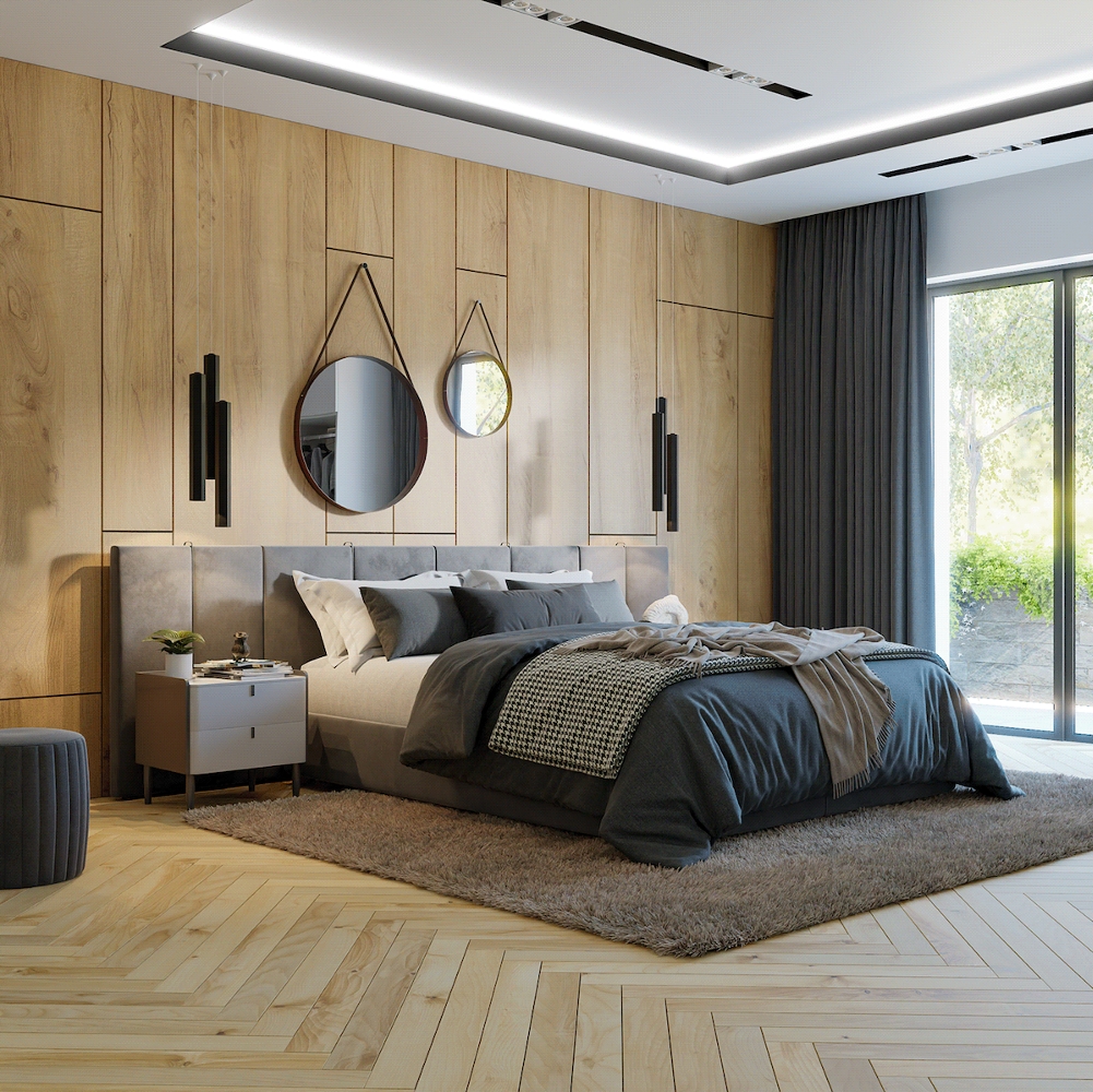 luxury Rustic Bedroom