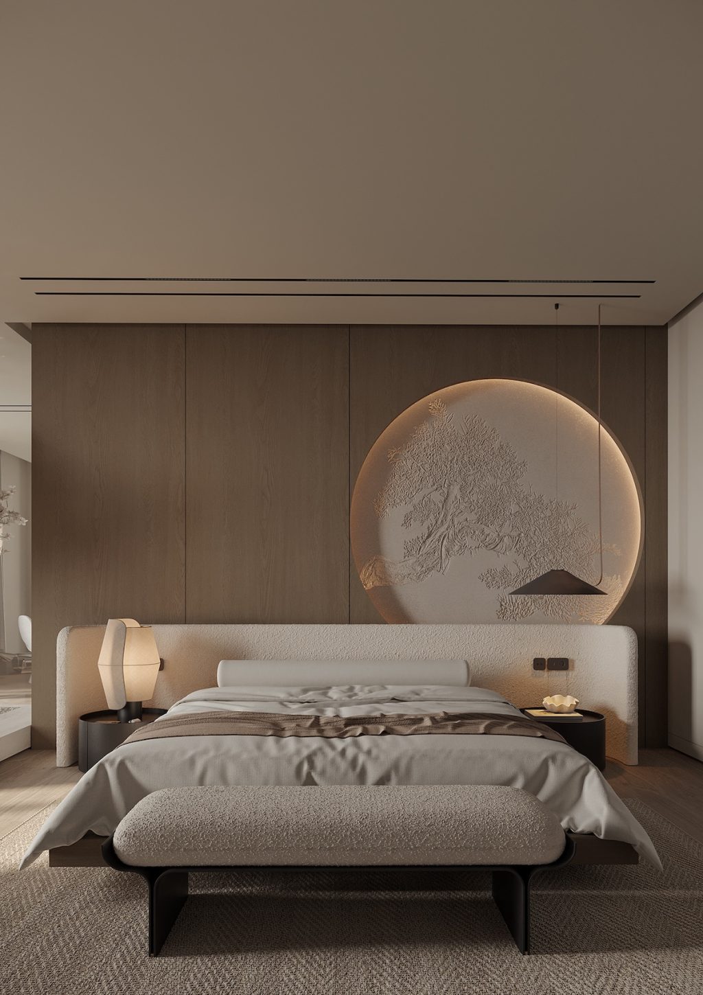 luxury bedroom design features