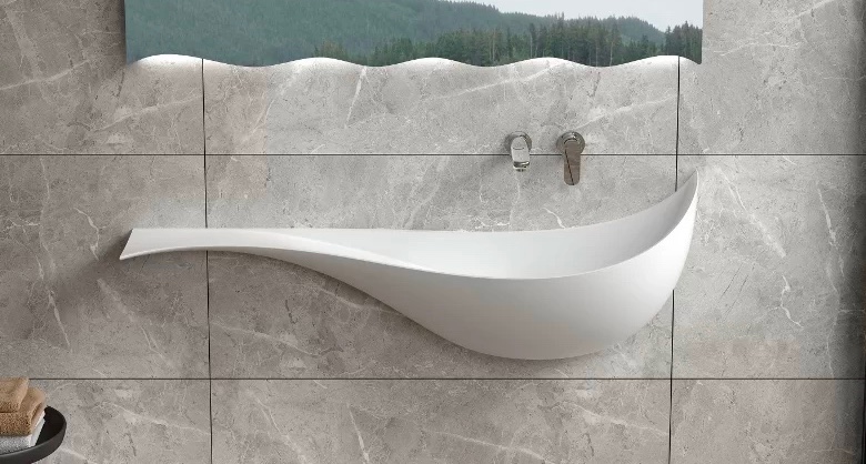 modern black white bathroom sink ideas