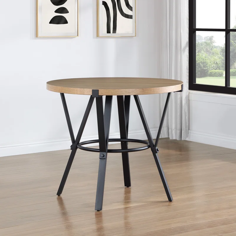 Countr height round dining table