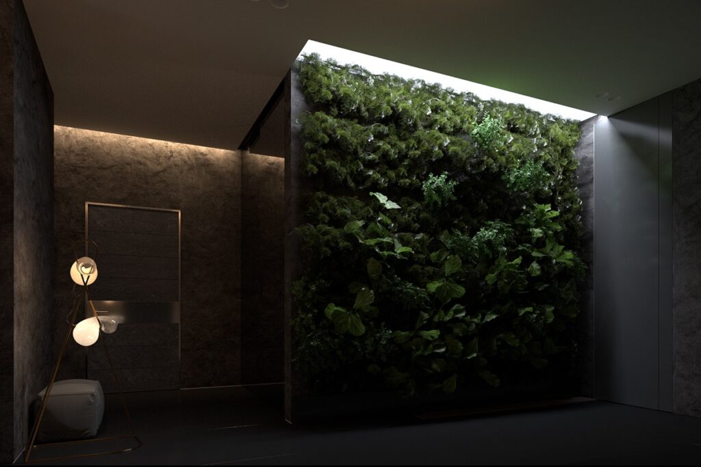 vertical garden | Interior Design Ideas