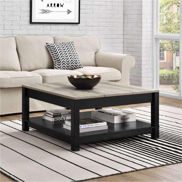 Modern coffee table for the living room, glamor, white