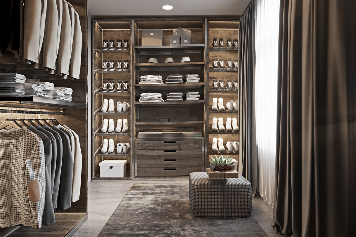 41 Walk In Wardrobes That Will Give You Deep Closet Envy