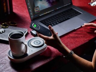 Product Of The Week: A Wireless Phone Charger with A Mug Warmer And Drink Cooler