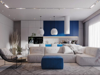 Uplifting Blue Interiors That Give That Blue Sky Mood