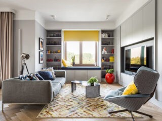 Beautifying Homes With Blue And Yellow Decor