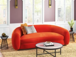 51 Curved Sofas That Make Lounging Look Luxuriously Chic