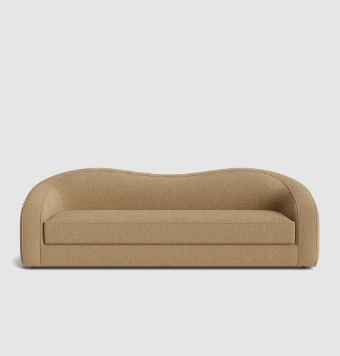 Shaw curved sofa