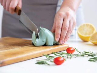 Product Of The Week: A Cute Rhino Shaped Knife Sharpener