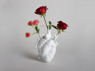 Product Of The Week: A Flower Vase Shaped Like The Human Heart