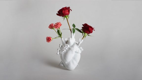 Product Of The Week: A Flower Vase Shaped Like The Human Heart