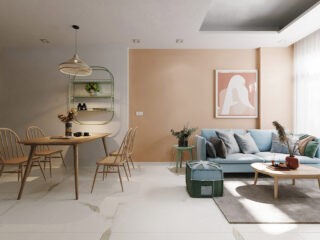 Combining Calming Colours To Make Restful Modern Interiors