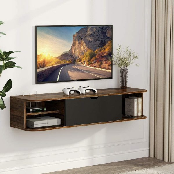 TV Console: Floating Wall TV Stand, TV Panel TVs, 44%