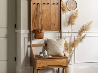 43 Hall Tree Benches To Win Back Your Organised Hallway