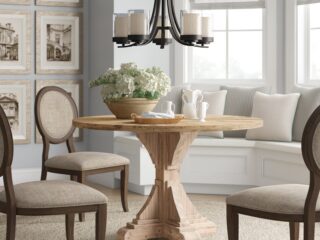 51 Farmhouse Dining Tables For Whimsical Rustic Dining Rooms