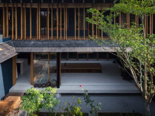 A Tranquil Vietnamese House With A Courtyard