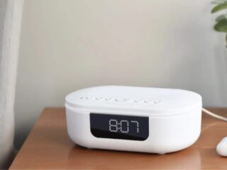 Product Of The Week: Phone Sanitizing Alarm Clock With Bluetooth Speaker