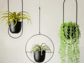 Product Of The Week: Boho Black Metal Hanging Planters