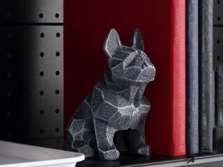 Product Of The Week: Geometric Dog Statue Bookend