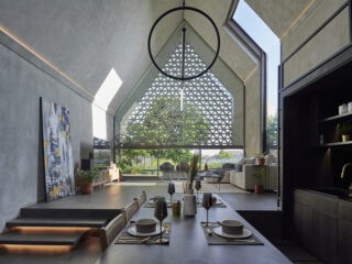 An Indonesian House That Gets Light To Play With Stone And Concrete [Video]