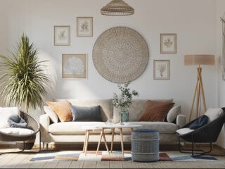 Breathing In Nature & Peace With Scandi-Boho Interiors