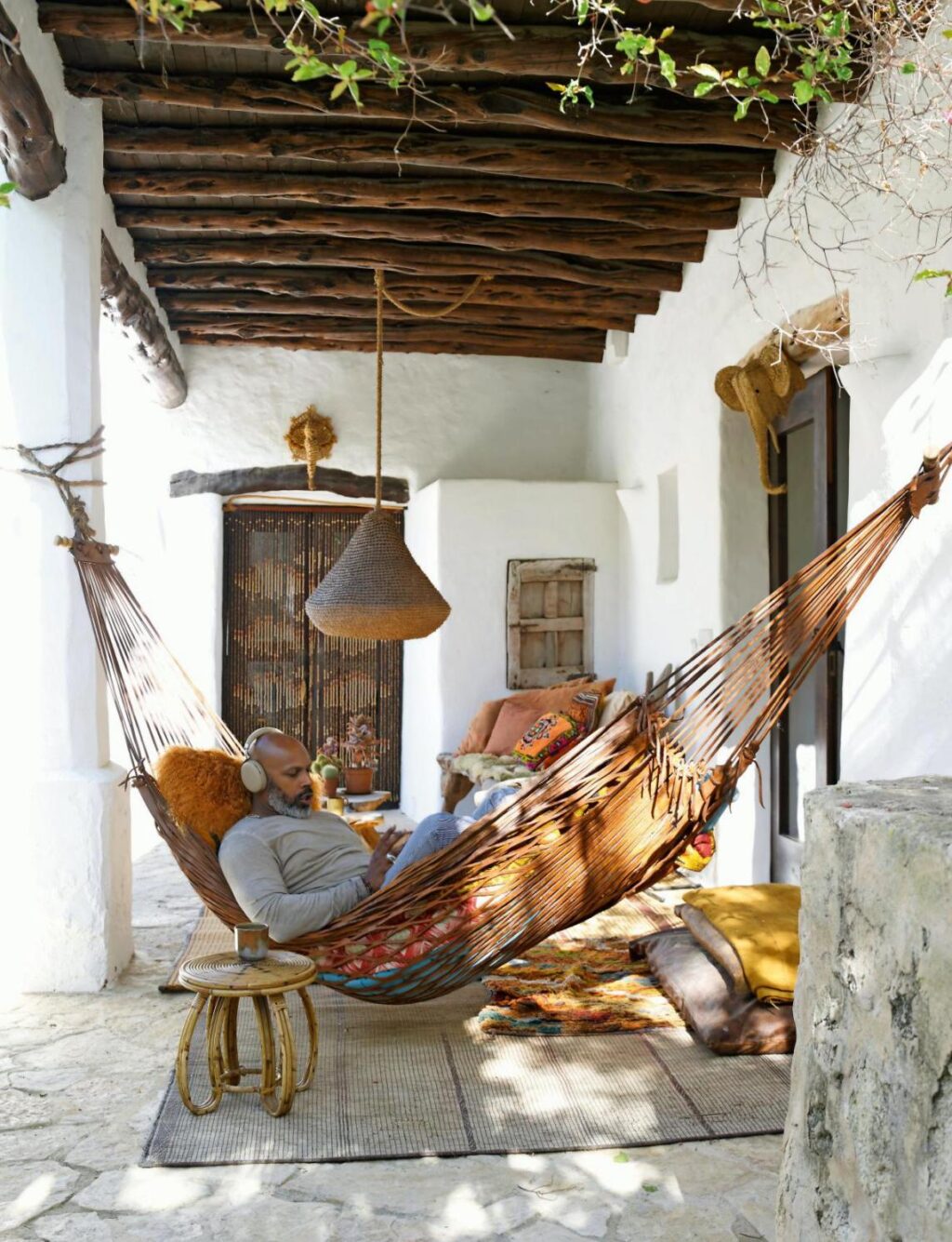 Brown Hammock Interior Design Ideas