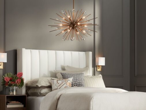 51 Bedroom Chandeliers for Elegant, Atmospheric Illumination