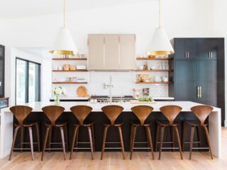 51 Wooden Bar Stools for Timeless Kitchen Seating