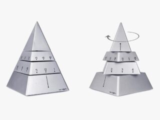 Product Of The Week: Sculptural Moving Pyramid Clock