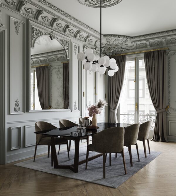 neoclassical dining room | Interior Design IdeasInterior Design Ideas.