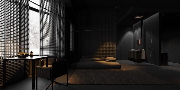 dark and moody bedroom design | Interior Design Ideas