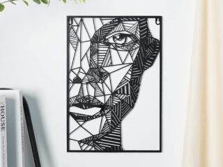 Product Of The Week: Geometric Metal Line Art