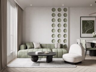 Sage Green Home Interiors With Soothing Energy