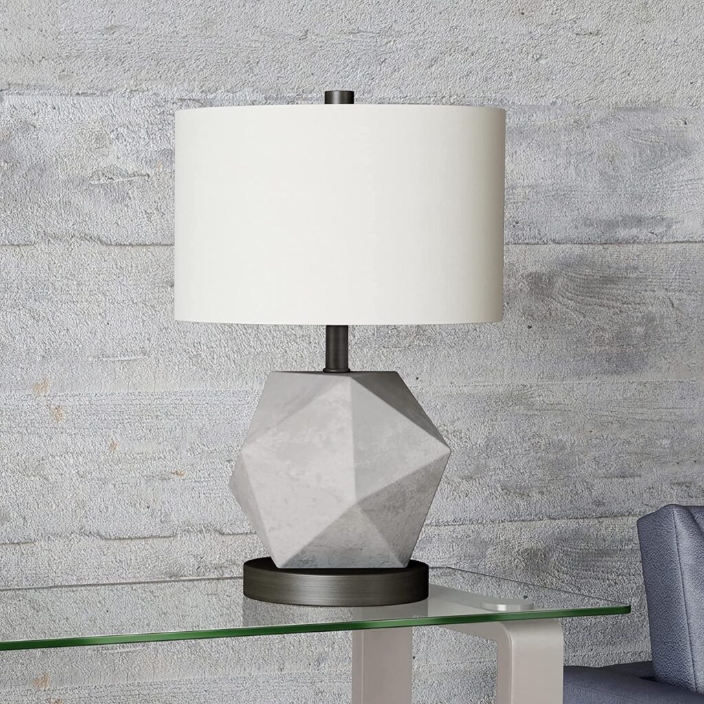 Geometric Table Lamp Interior Design Ideas