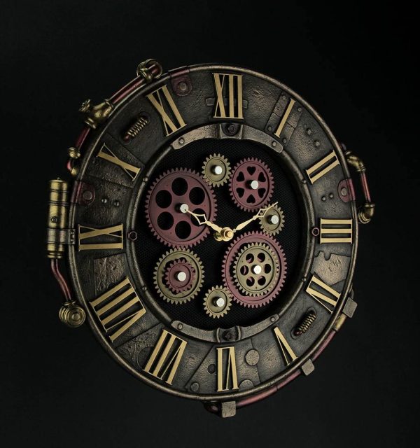 Steampunk clock (clock non working) - Oddities - The Hole Shabang