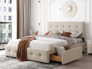 51 Tufted Beds for a Comfort-Centric Bedroom Transformation