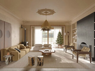 A Rustic Neoclassical Interior Filled With Character