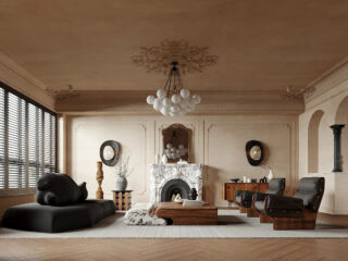 Neoclassical Interiors With Extraordinary Furniture