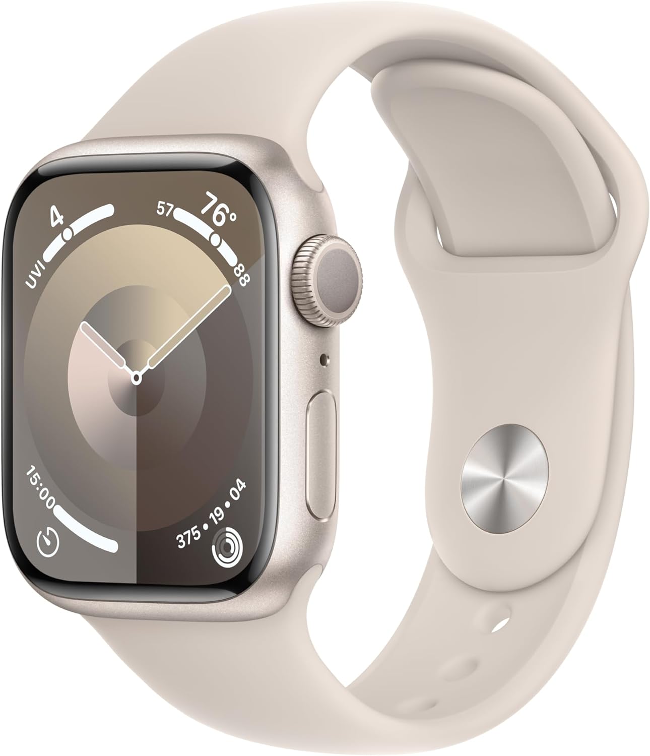 Apple Watch Series 9 with Starlight Aluminum Case