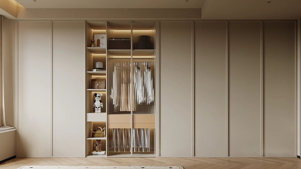 glass wardrobe | Interior Design Ideas