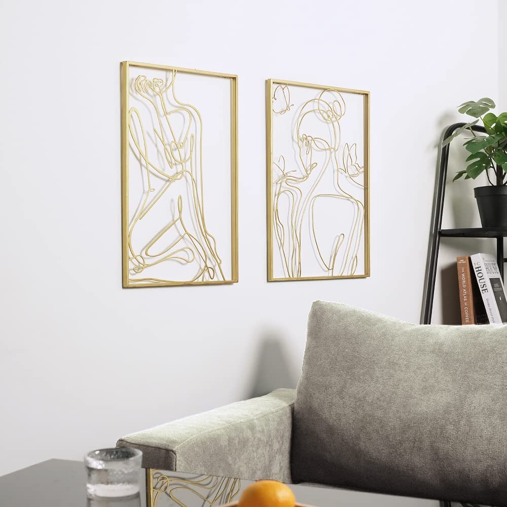 Metal Art Portrait Wall Decor: Exquisite Hanging Wall, 55% OFF