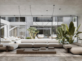 Textural Luxury Home Interiors With Exquisite Details